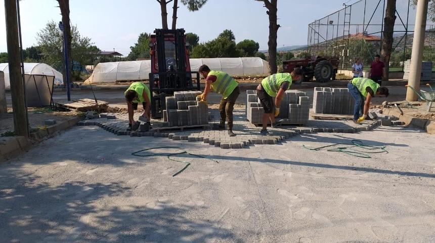Büyükşehrin Geyre’de yatırımları aralıksız sürüyor