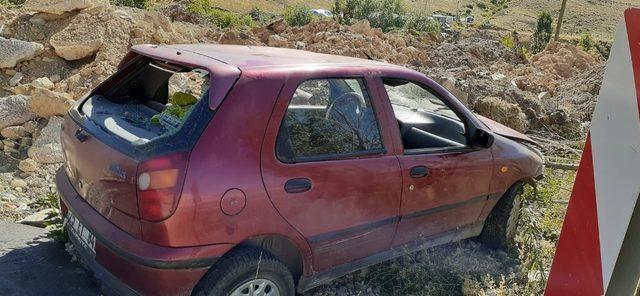 Bayburt’ta trafik kazası: 1 yaralı