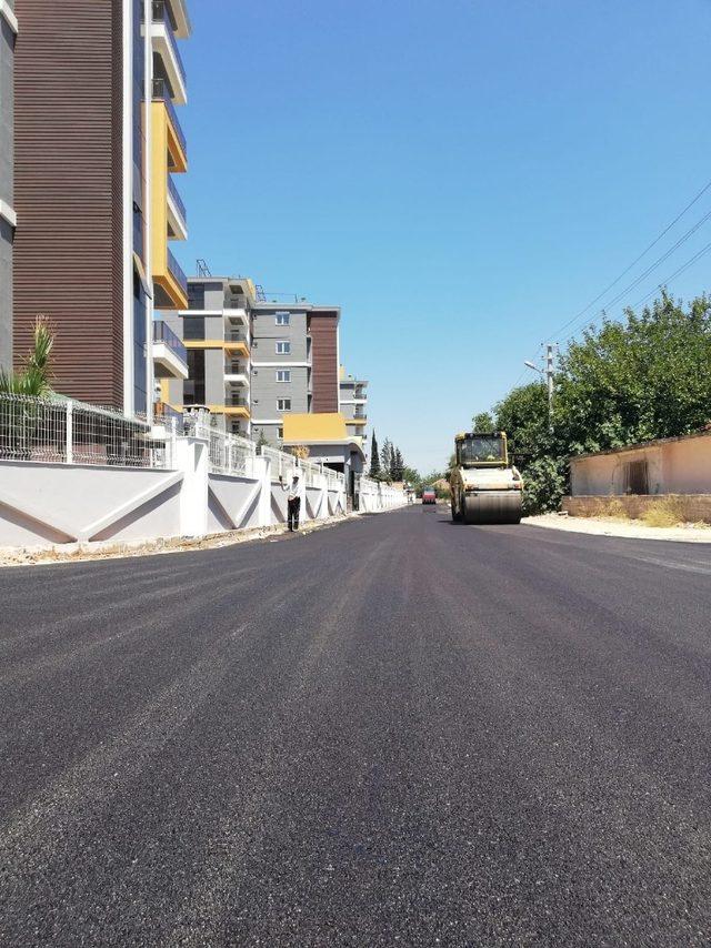 Kepez Belediyesinden yol çalışması