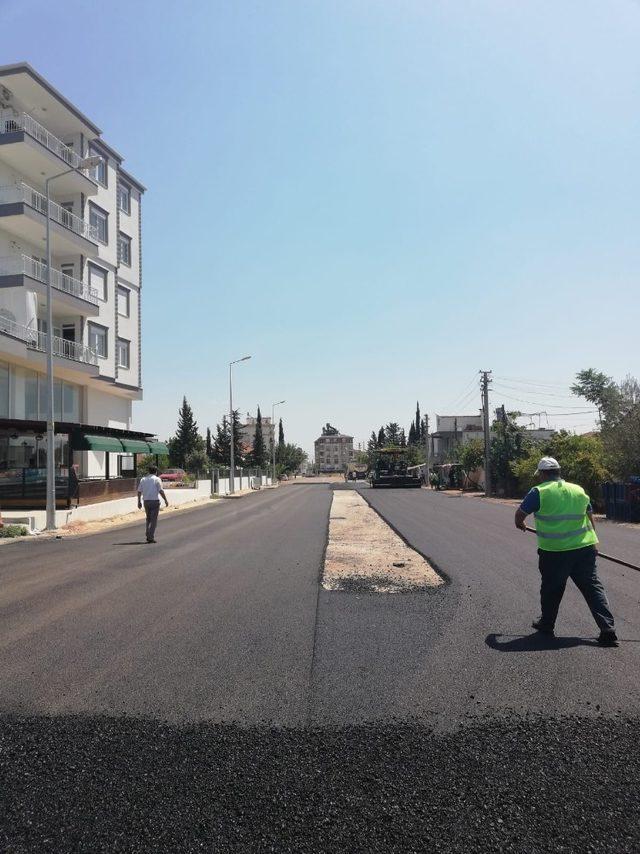 Kepez Belediyesinden yol çalışması