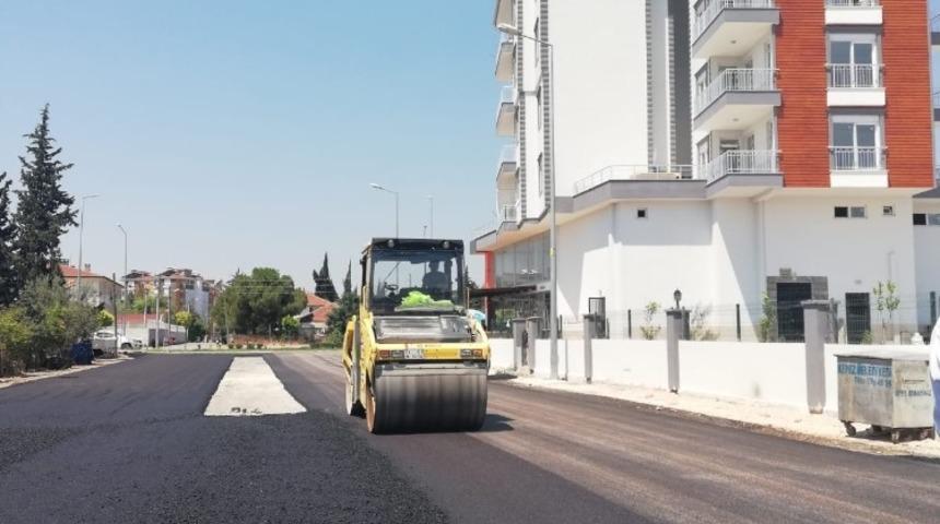 Kepez Belediyesinden yol &ccedil;alışması