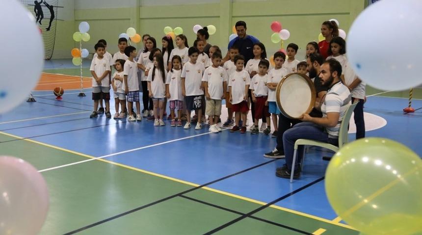 AS&Uuml;&rsquo;de &ccedil;ocuklara y&ouml;nelik hareket eğitimi programı tamamlandı