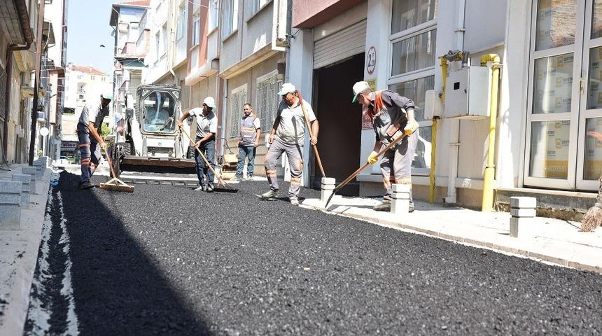 Tepebaşı&rsquo;da fen işleri hız kesmiyor