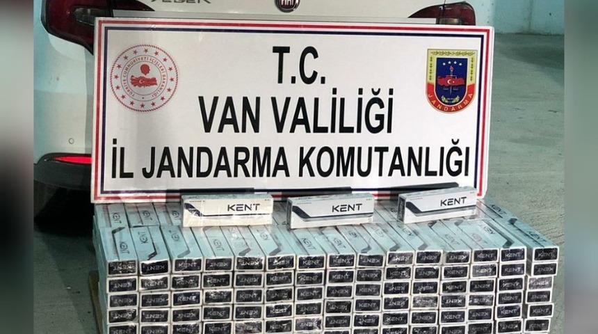 Van&rsquo;da 2 bin 130 paket ka&ccedil;ak sigara ele ge&ccedil;irildi