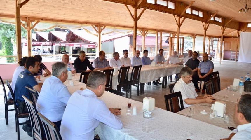 Boyabat Kaymakamı Aksoy Başkanlığında İl&ccedil;e İdare Kurulu Toplandı