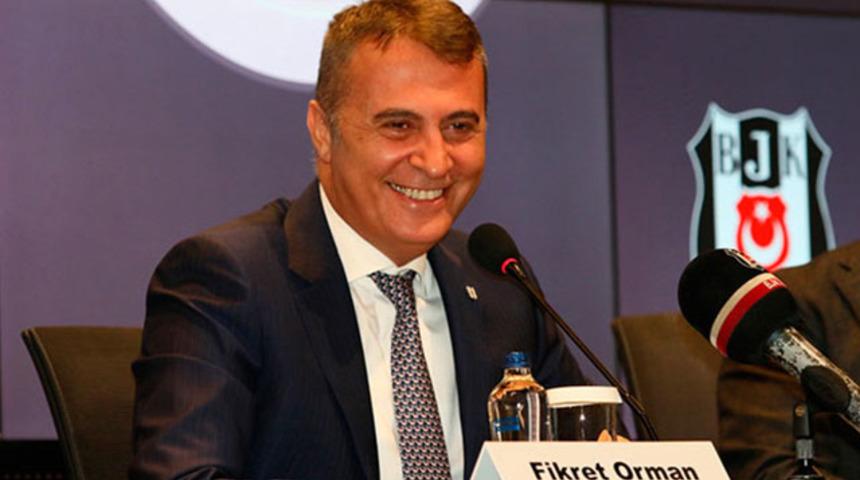 Başkan Fikret Orman antrenmanı takip etti