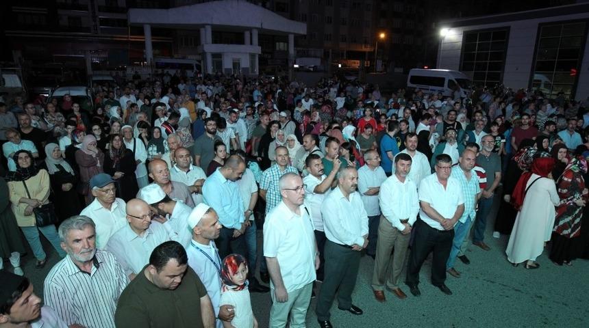 Başkan B&uuml;y&uuml;kg&ouml;z Hacı adaylarını uğurladı