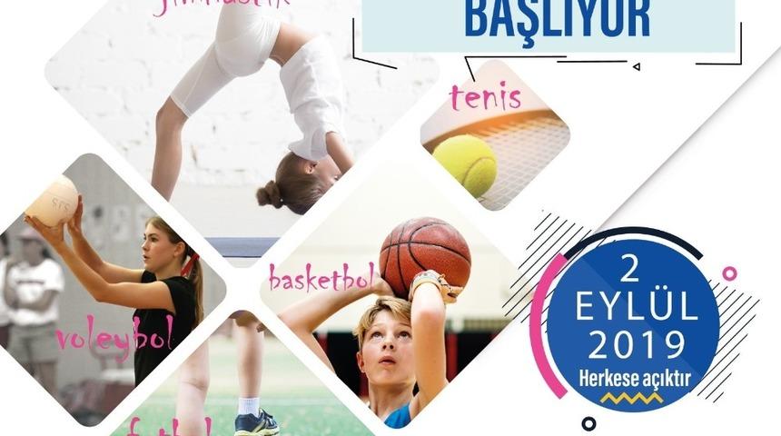 Geleceğin sporcuları burada yetişiyor