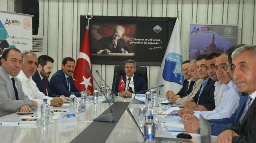 SERKA y&ouml;netim kurulu Ağrı&rsquo;da toplandı