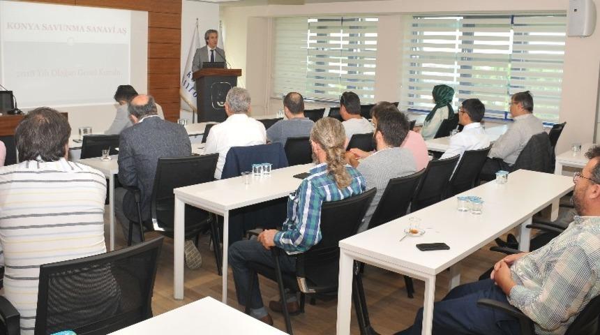 Konya Savunma Sanayi A.Ş. ilk genel kurulunu yaptı