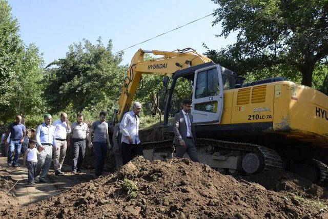 Başkan Tanğlay, çalışmaları inceledi