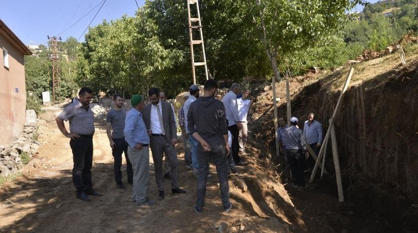 Başkan Tanğlay, &ccedil;alışmaları inceledi