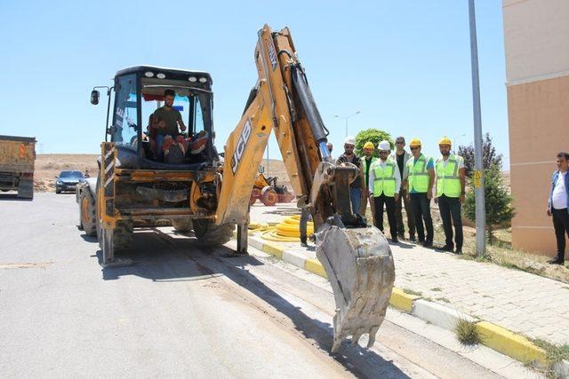 Başkan Say, doğalgaz çalışmalarının startını verdi