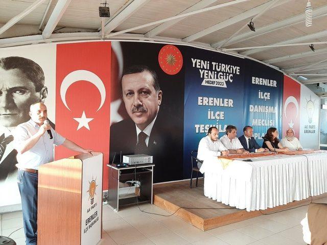 Başkan Kılıç, AK Parti Erenler İlçe Danışma meclisine katıldı