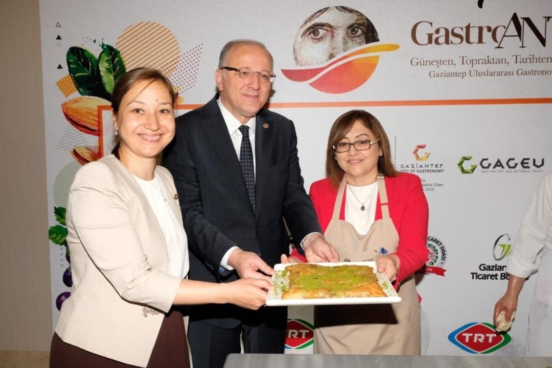Gastroantep Festivali İstanbul&rsquo;da tanıtıldı
