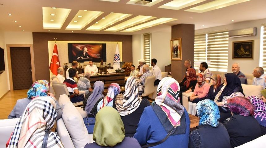 Vatandaşlardan Başkan Avcı&rsquo;ya teşekk&uuml;r ziyareti