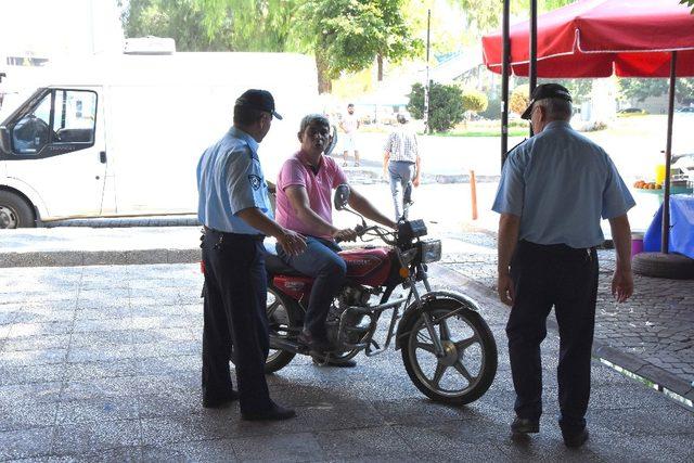 İncirliova sevgi yolunda motosiklet denetimi sıklaştırıldı