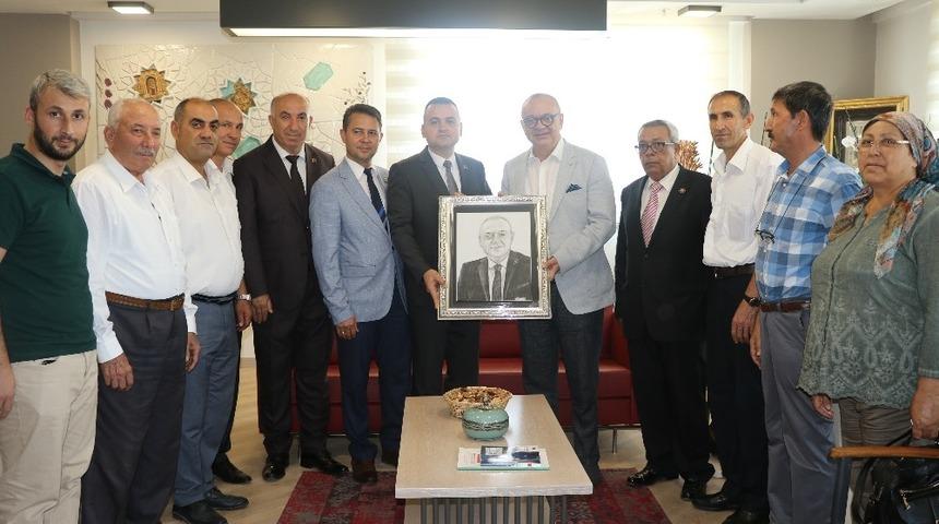 Başkan Ergün, Başkan Taydaş’ı ağırladı