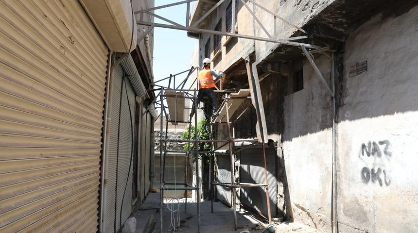 Tarihi çarşılarda ikinci etap restorasyon çalışmaları başladı