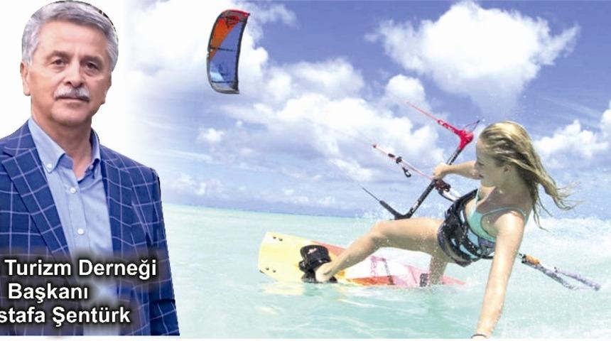 Didim Turizm Derneği Başkanı Şent&uuml;rk; "T&uuml;rkiye&rsquo;nin en iyi kitesurf alanı Didim&rsquo;de"