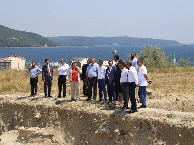 Eceabat Maydos Höyüğünde kazı çalışmaları devam ediyor