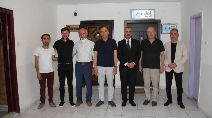 AK Parti’den İHA’ya ziyaret