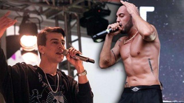 Kavgalı rap'çiler Ben Fero ile Norm Ender aynı festivalde