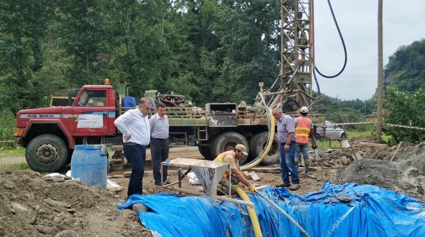 G&ouml;rele Belediyesinden su takviyesi