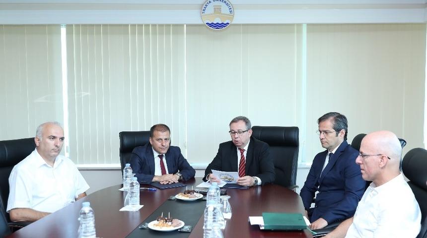 Trakya &Uuml;niversitesi ile KOSGEB Edirne İl M&uuml;d&uuml;rl&uuml;ğ&uuml;, iş biriliği protokol&uuml;ne imza attı