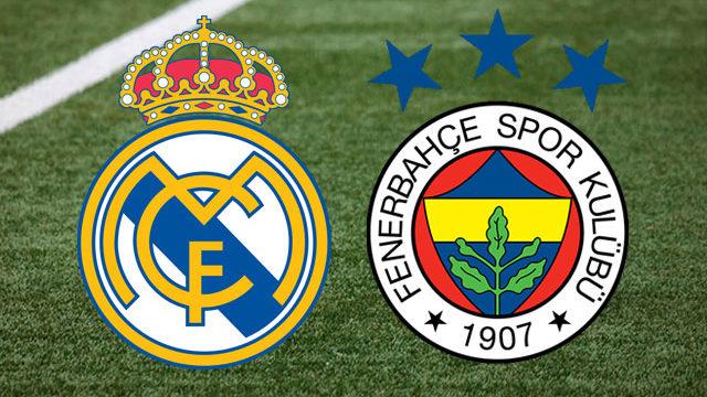 Real Madrid Fenerbahçe maçı canlı izle  (D-Smart, Alternatif Kanallar) 