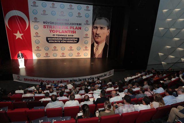 Denizli’nin 5 yıllık ‘Stratejik Plan’ toplantısı yapıldı