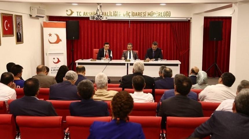 Aksaray&rsquo;da &lsquo;G&ouml;&ccedil; Kurulu Toplantısı&rsquo; yapıldı