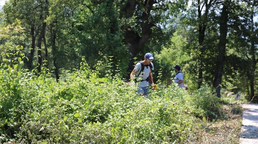 Mezarlıklarda bayram hazırlığı başladı
