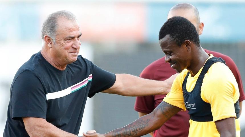 Galatasaray'da Seri takımla idmana çıktı