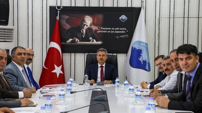 Ağrı Organize Sanayi B&ouml;lgesi Toplantısı yapıldı