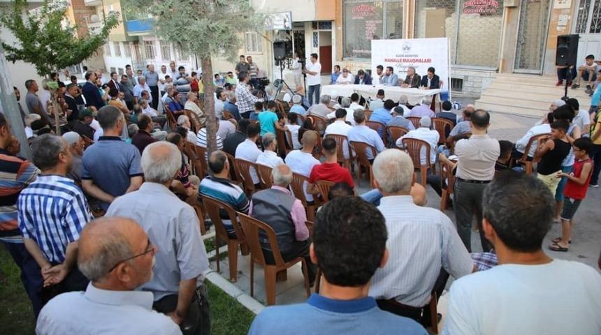 Başkan Şerifoğulları, "Mahalle Buluşmalarına" devam ediyor