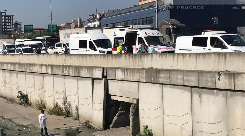 Ayamama Deresi'nde ceset bulundu