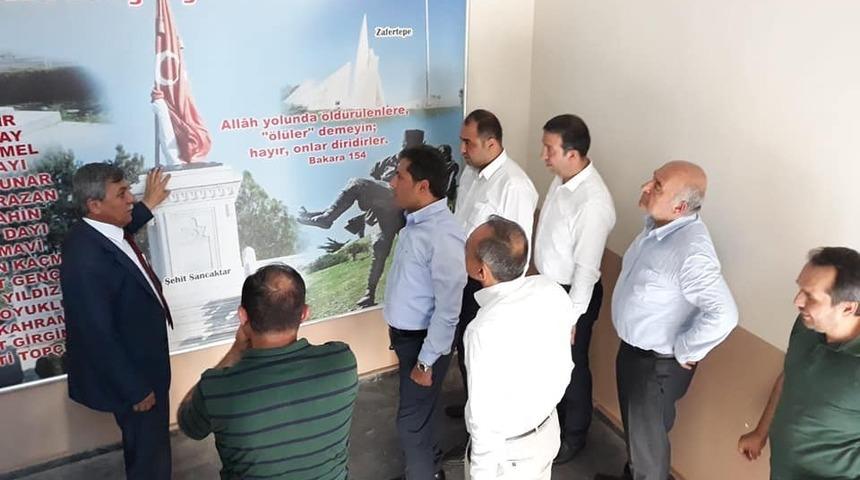 İş adamları Altıntaş’ı ziyaret etti