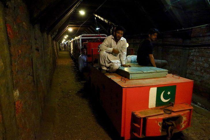 Pakistan'ın pembe tuz tünelleri G1