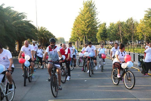 Maltepe’de karbon salımına karşı pedal çevirdiler 1