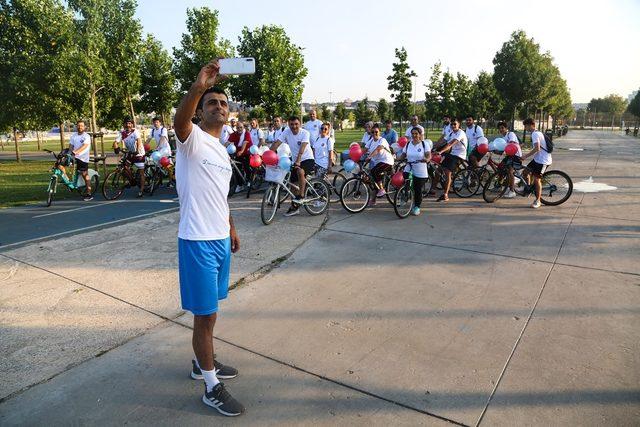 Maltepe’de karbon salımına karşı pedal çevirdiler 4