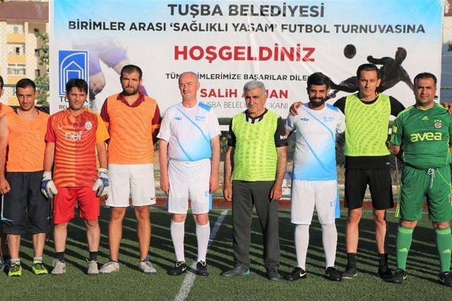 Tuşba’da ’Birimler Arası Futbol Turnuvası’ heyecanı