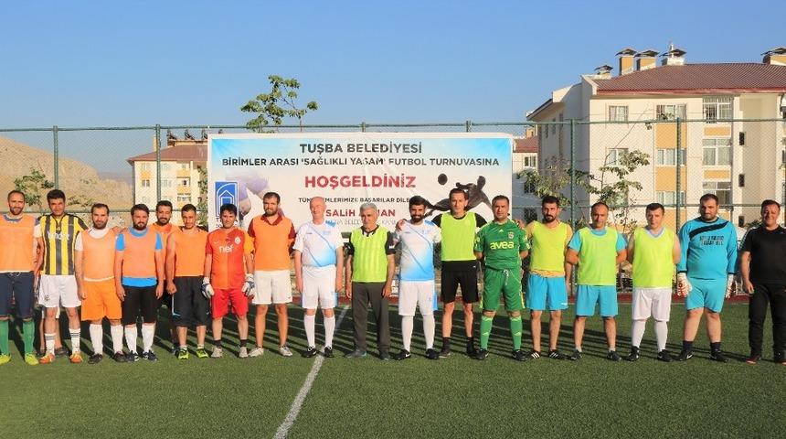 Tuşba’da ’Birimler Arası Futbol Turnuvası’ heyecanı