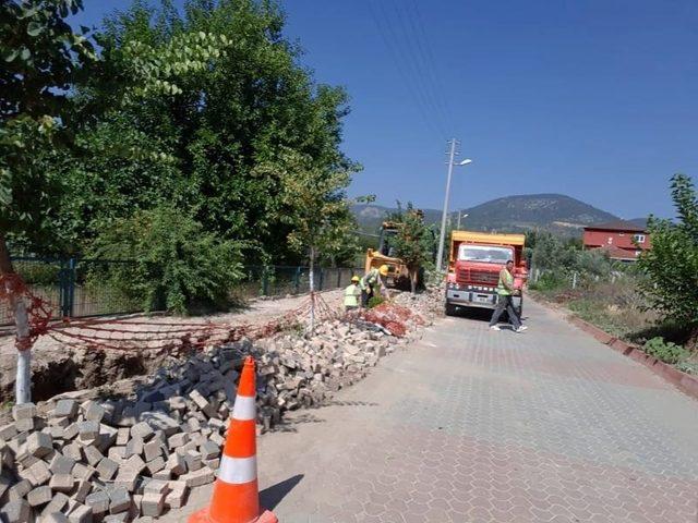 Bayırköy’de elektrik hatları yer altına alınıyor