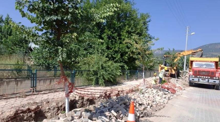 Bayırk&ouml;y&rsquo;de elektrik hatları yer altına alınıyor