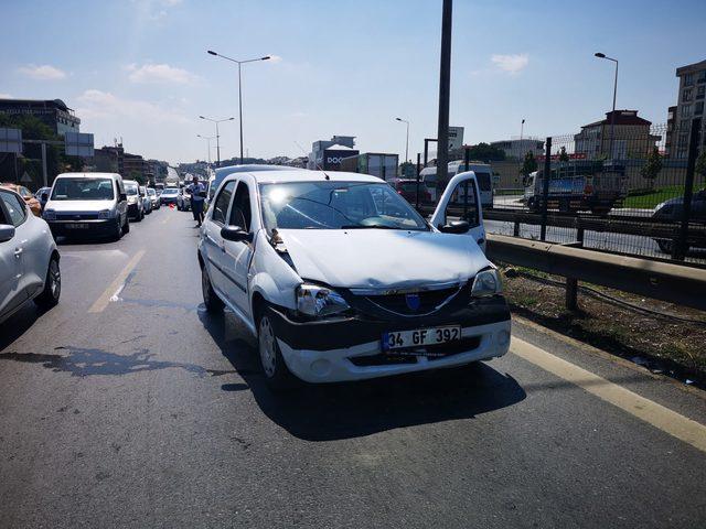 Pendik'te zincirleme trafik kazası