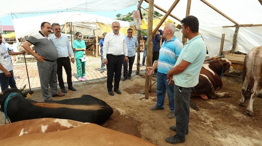 Canik’te kurban pazarı hazır