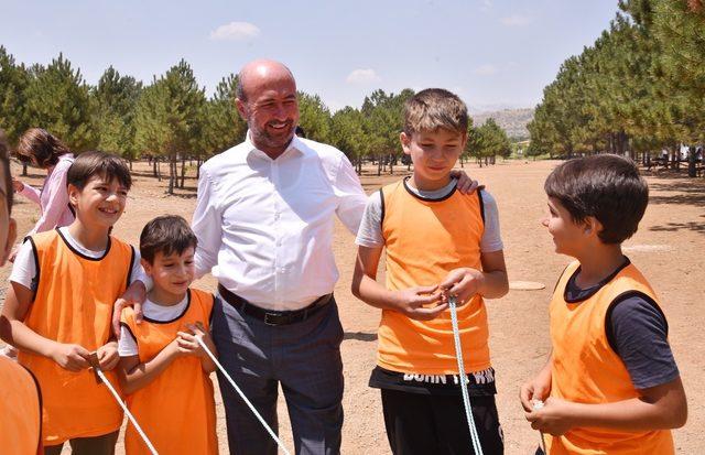 Başkan Pekyatırmacı’dan yaz kuran kursu öğrencilerine sürpriz ziyaret 2