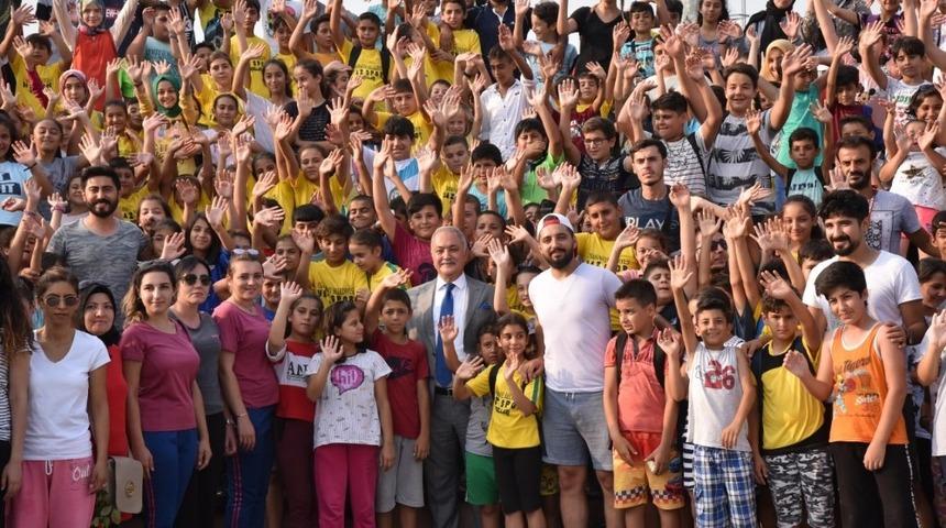 Osmaniye&rsquo;de Yaz Spor Okullarına 2 bin &ouml;ğrenci katıldı