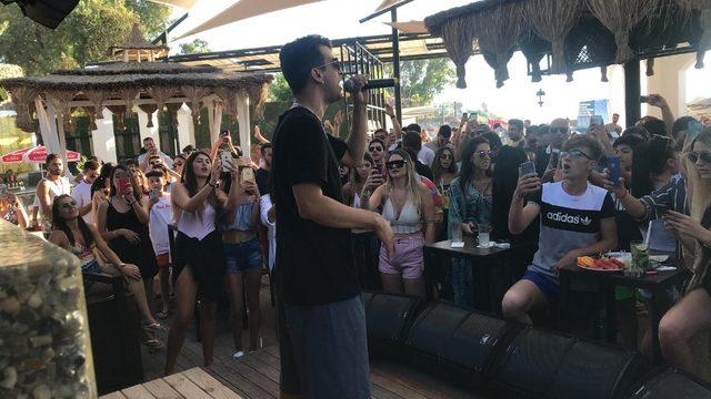 Bodrum’da rap rüzgarı